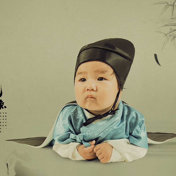 飞鱼瞻_成都宝宝周岁照古装照