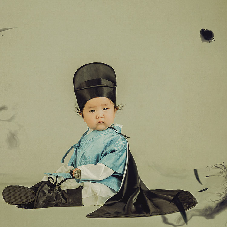 飞鱼瞻_成都宝宝周岁照古装照