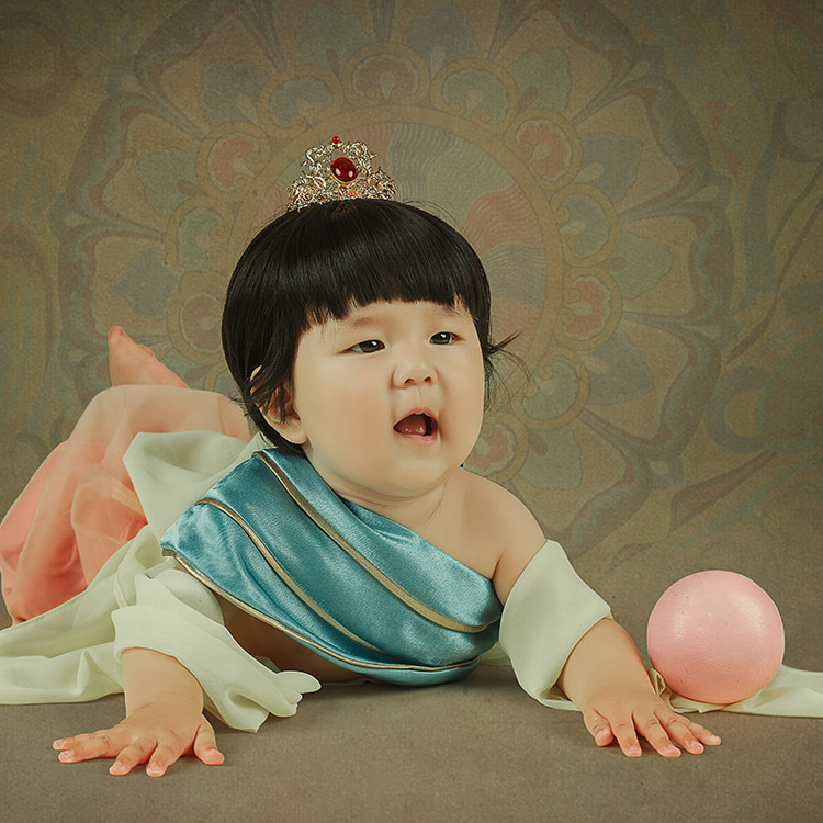 小童女_成都古装宝宝照