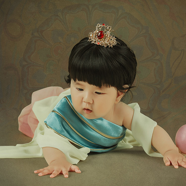 小童女_成都古装宝宝照