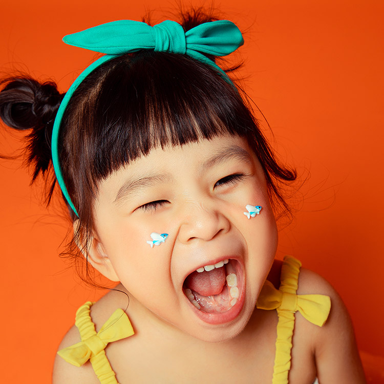 桔子冰茶_成都宝宝照儿童照