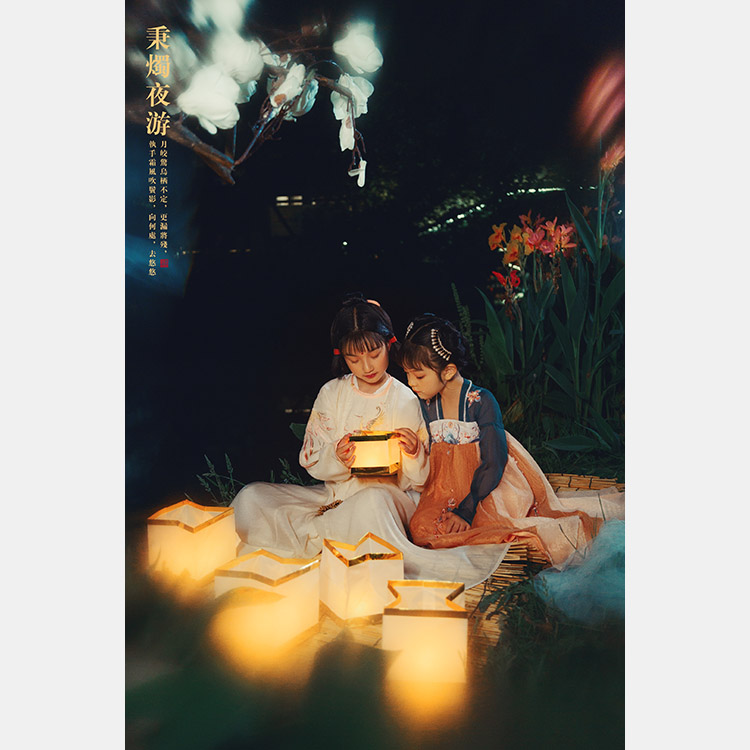 秉烛夜游_成都儿童艺术照古装照