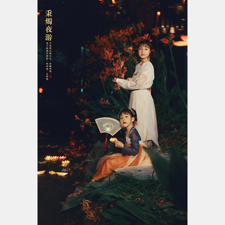 秉烛夜游_成都儿童艺术照古装照