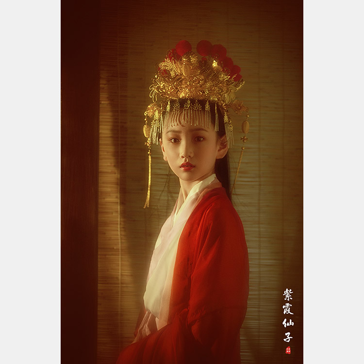 紫霞仙子_成都儿童摄影，儿童古装艺术照