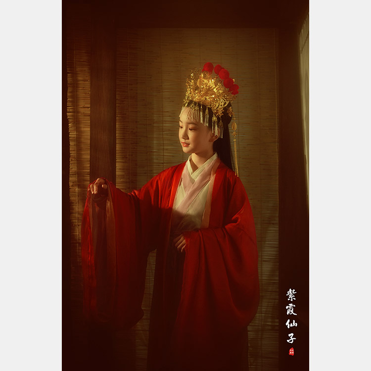 紫霞仙子_成都儿童摄影，儿童古装艺术照
