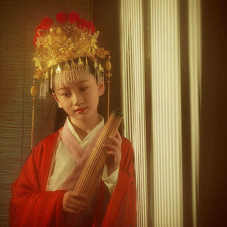 紫霞仙子_成都儿童摄影，儿童古装艺术照