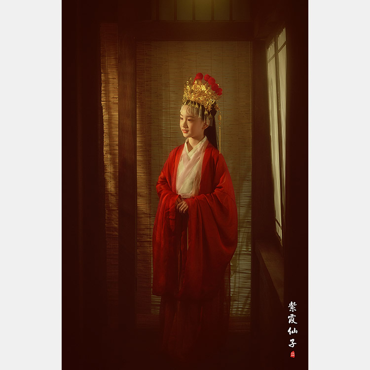 紫霞仙子_成都儿童摄影，儿童古装艺术照