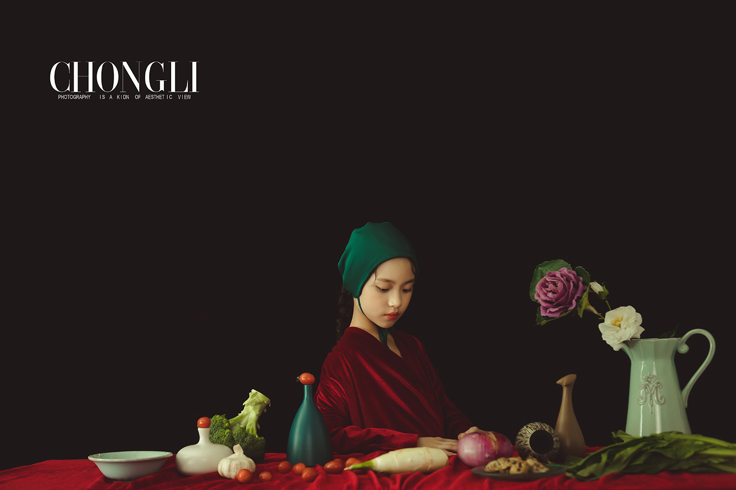 少女的晚餐_成都宝宝照