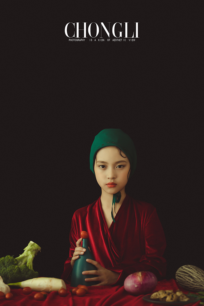 少女的晚餐_成都宝宝照