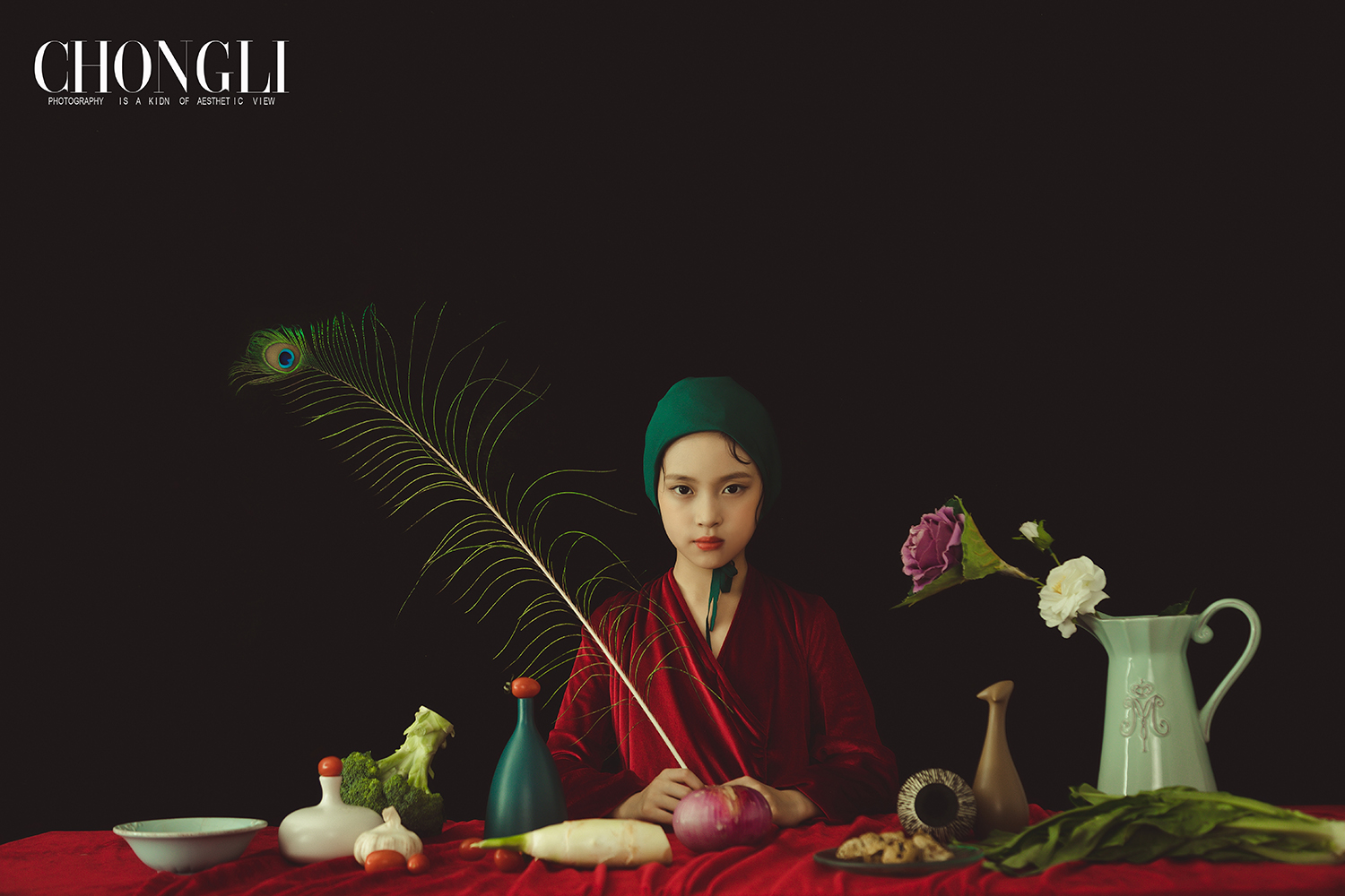 少女的晚餐_成都宝宝照