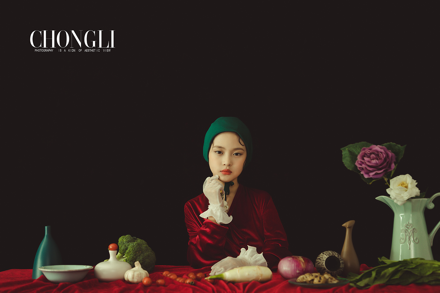 少女的晚餐_成都宝宝照