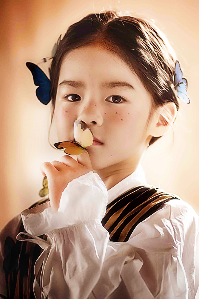 蝶恋花_成都儿童摄影