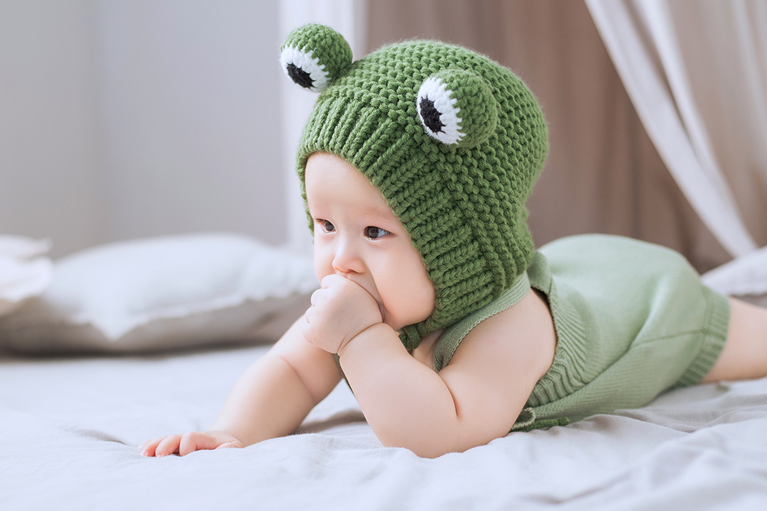 微笑天使_成都宝宝照，满月照