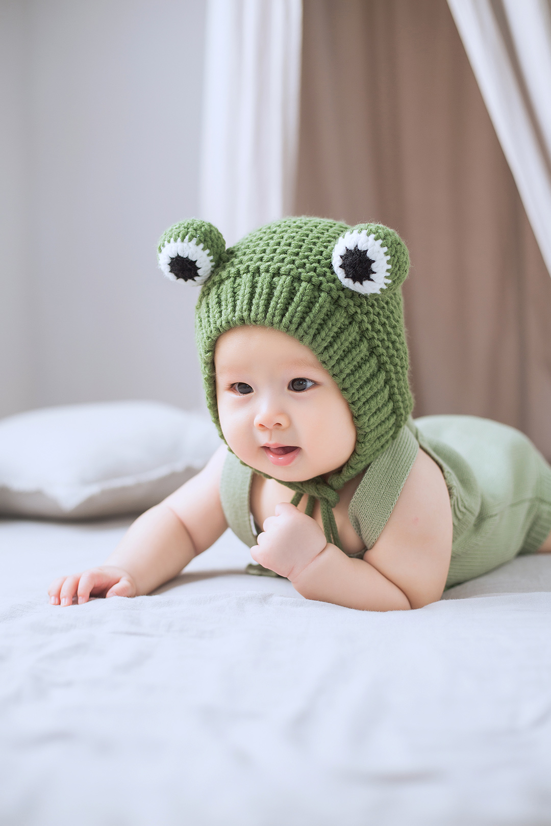 微笑天使_成都宝宝照，满月照