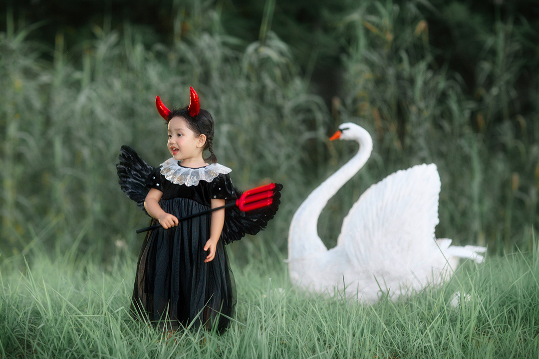 天鹅湖萌宝_成都宝宝照，周岁照