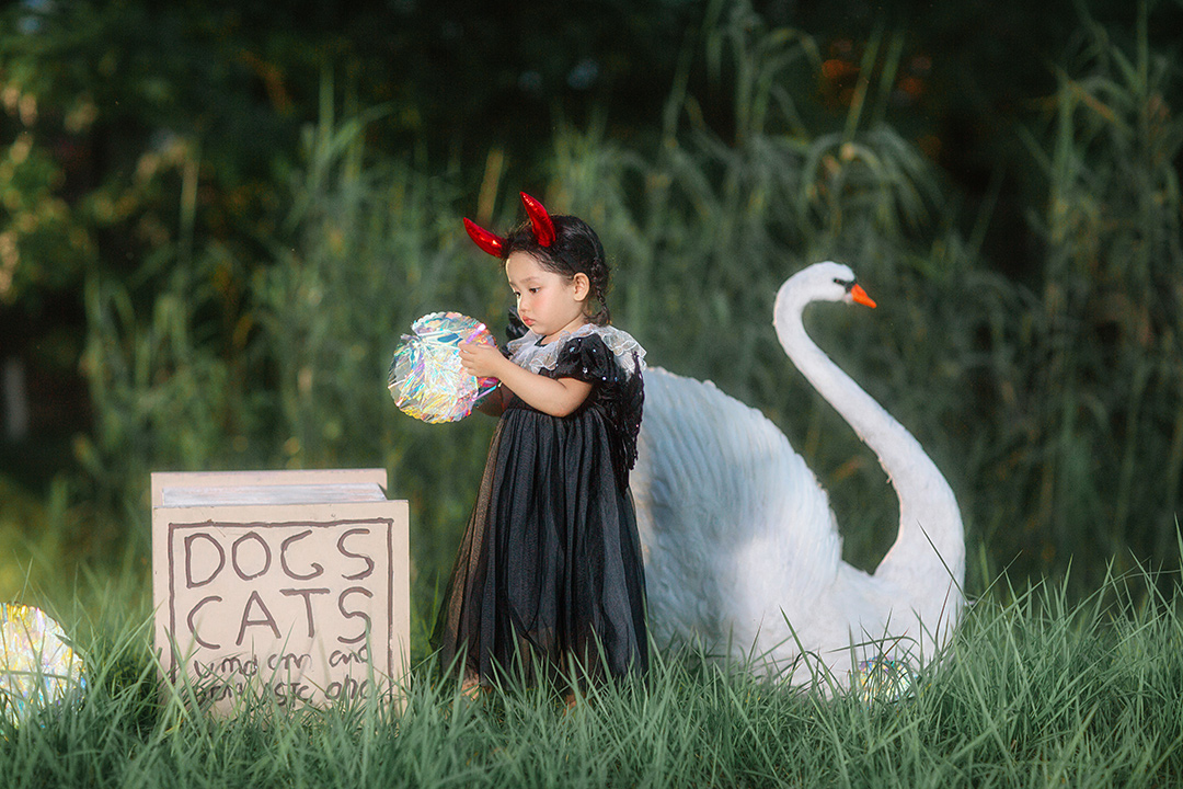 天鹅湖萌宝_成都宝宝照，周岁照