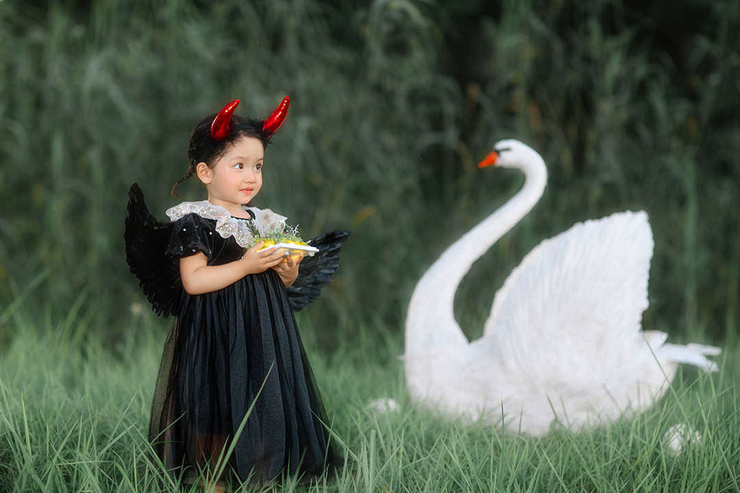 天鹅湖萌宝_成都宝宝照，周岁照