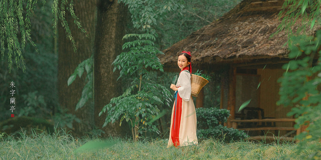 竹子兰亭_成都古装照，古风照