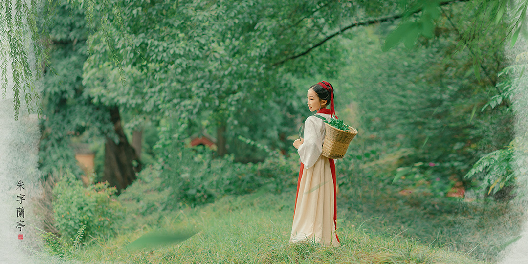 竹子兰亭_成都古装照，古风照