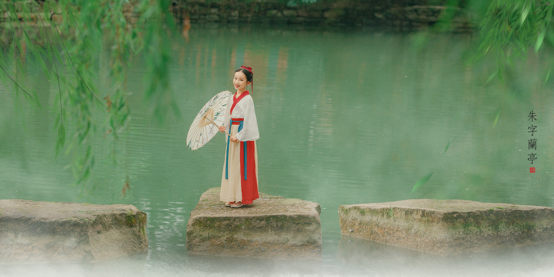 竹子兰亭_成都古装照，古风照