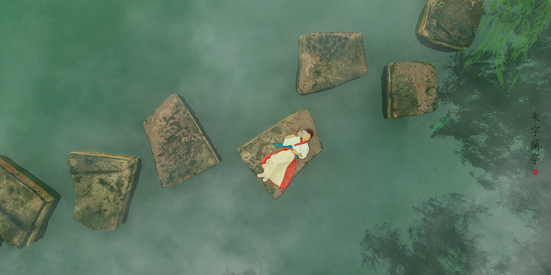 竹子兰亭_成都古装照，古风照