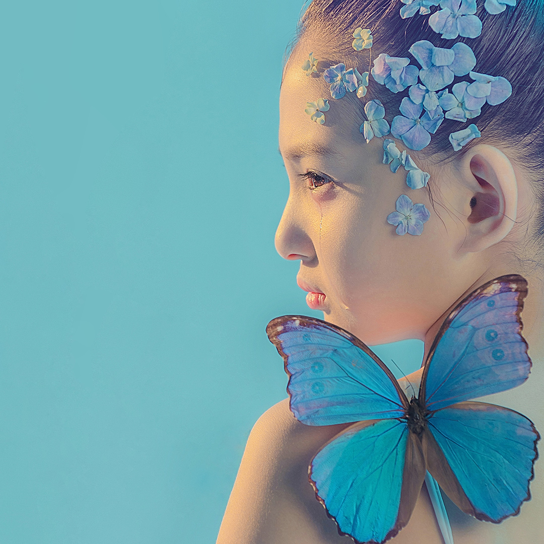 梦与蝶_成都儿童照照，儿童艺术照