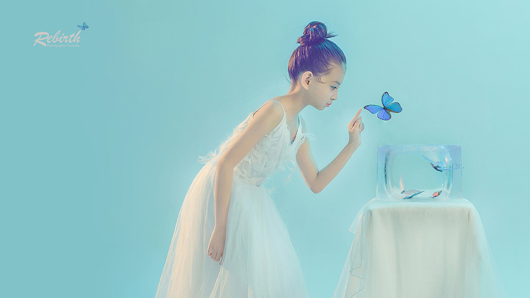 梦与蝶_成都儿童照照，儿童艺术照