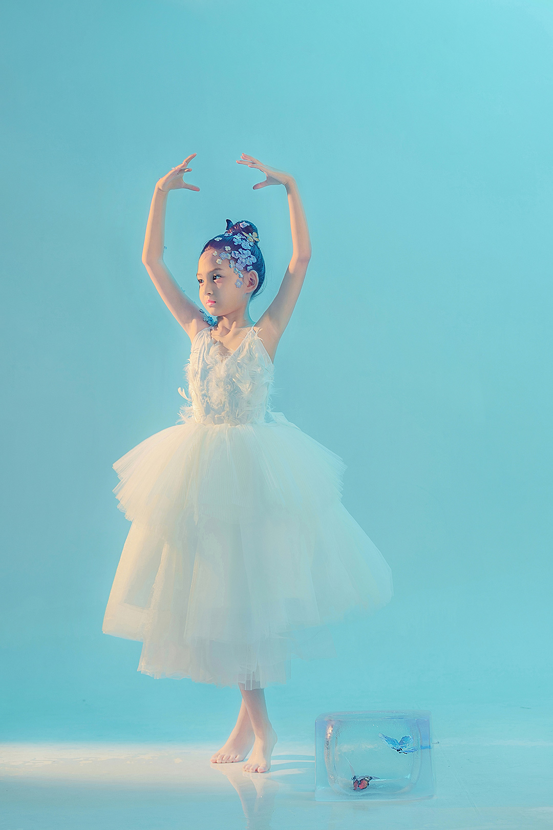 梦与蝶_成都儿童照照，儿童艺术照