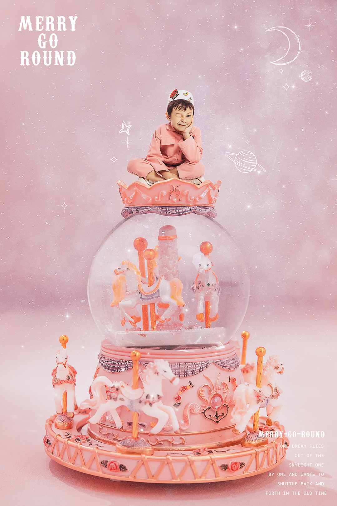 旋转木马_成都儿童照照，儿童艺术照