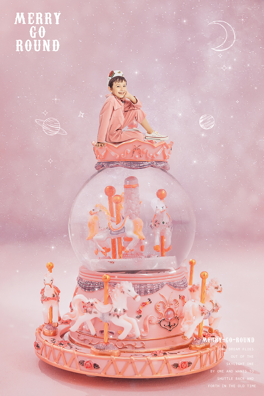 旋转木马_成都儿童照照，儿童艺术照