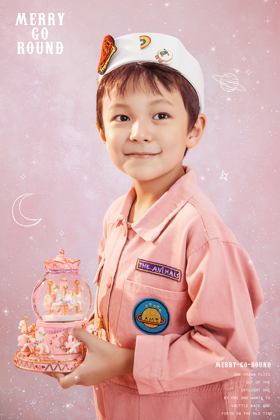 旋转木马_成都儿童照照，儿童艺术照