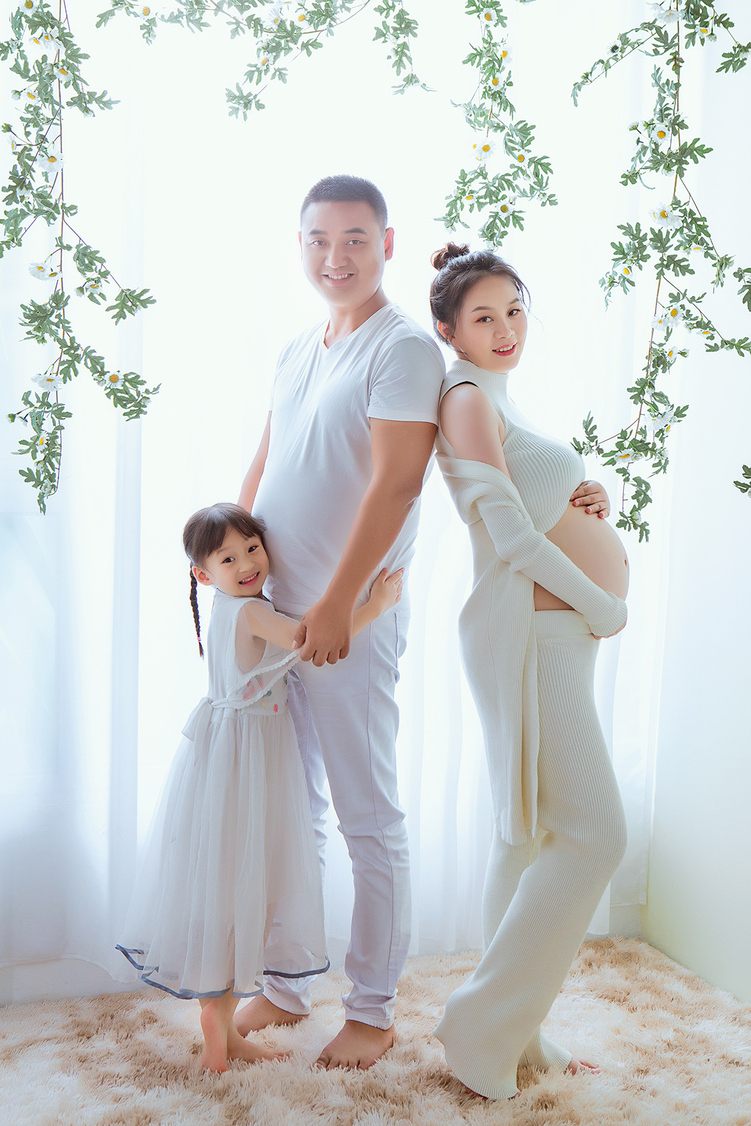 相亲相爱_成都家庭照，孕妇亲子照，全家福照