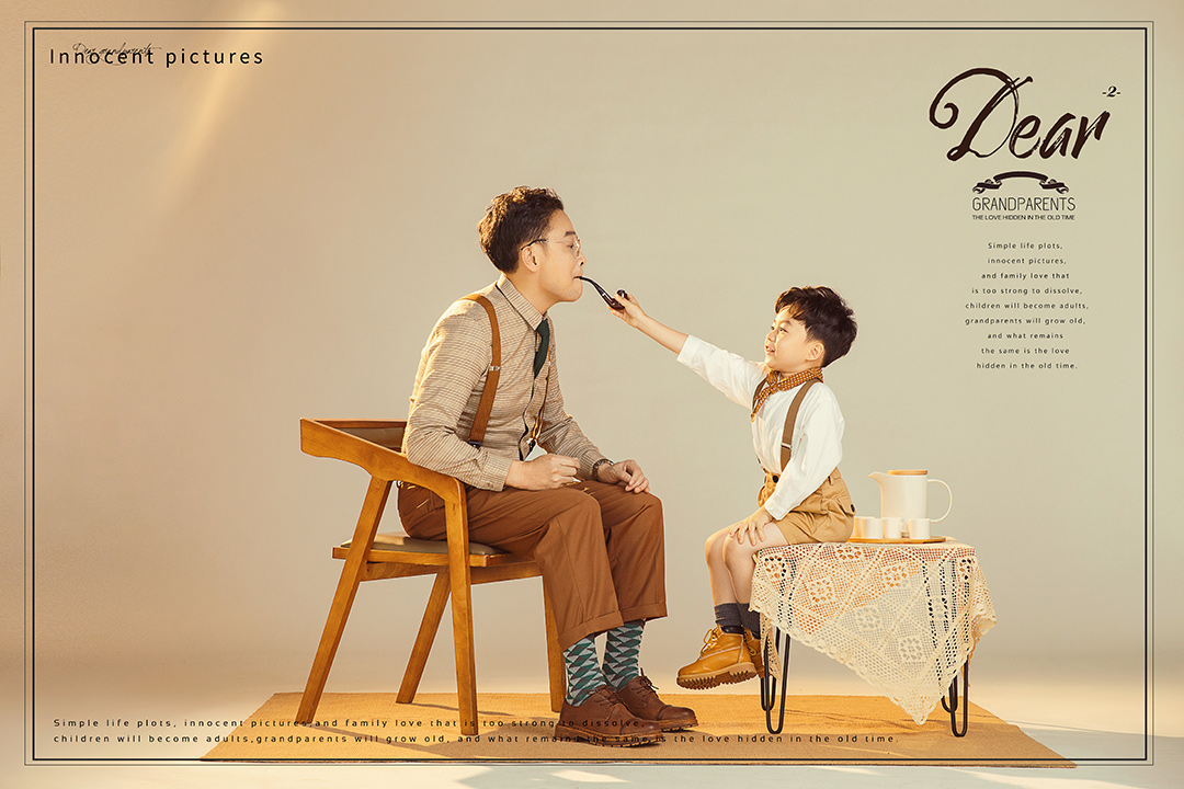 亲爱的爷爷奶奶_成都家庭照，亲子照，全家福照