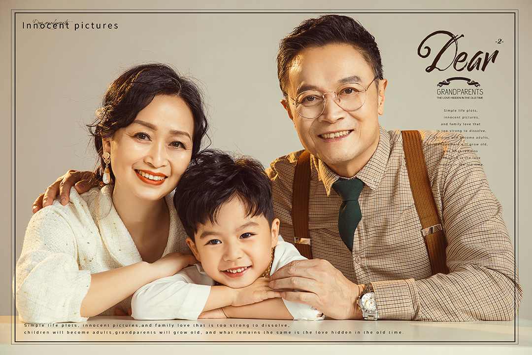 亲爱的爷爷奶奶_成都家庭照，亲子照，全家福照