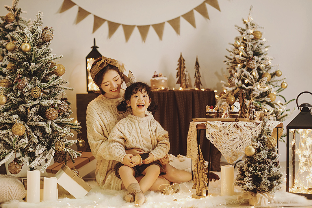 圣诞奇缘_母子照；父子照，亲子照；母女照