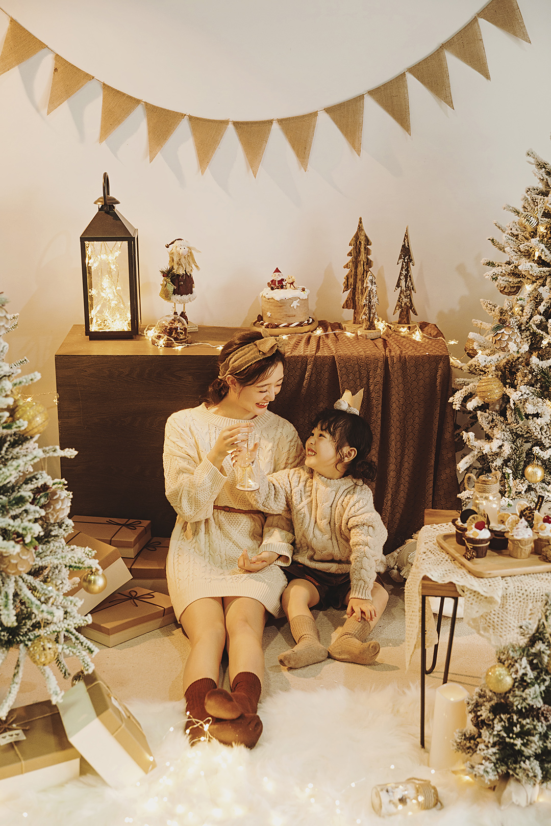 圣诞奇缘_母子照；父子照，亲子照；母女照