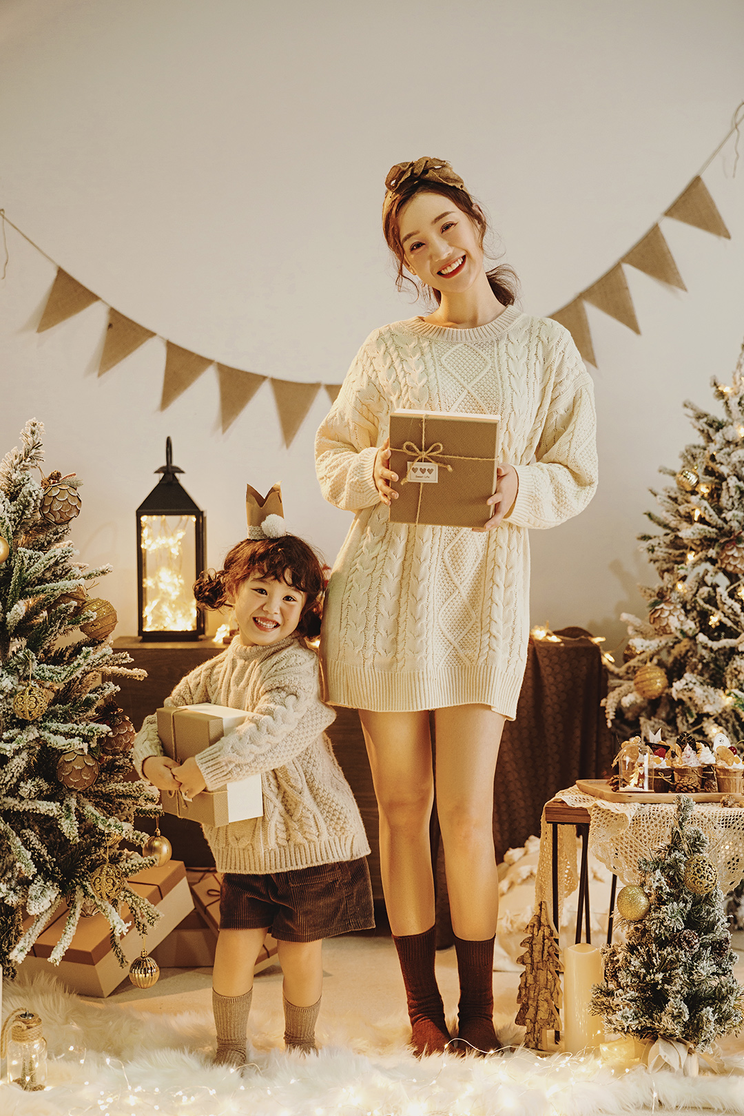 圣诞奇缘_母子照；父子照，亲子照；母女照