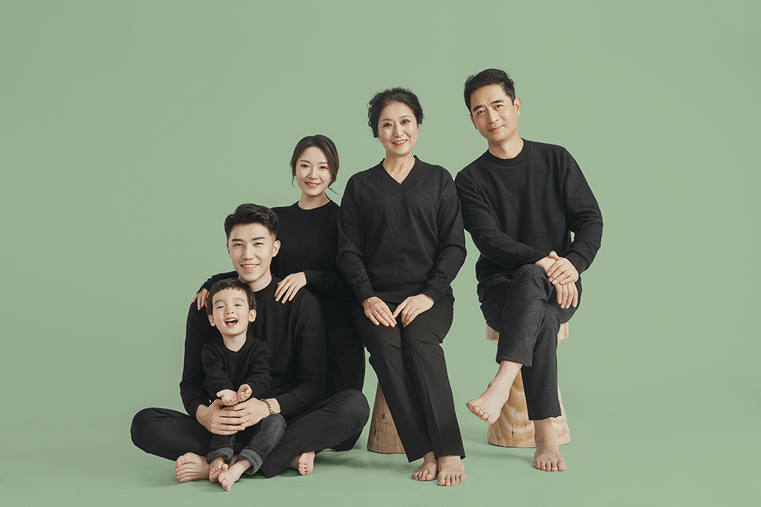 爱在黎明_全家福；亲子照；成都全家福