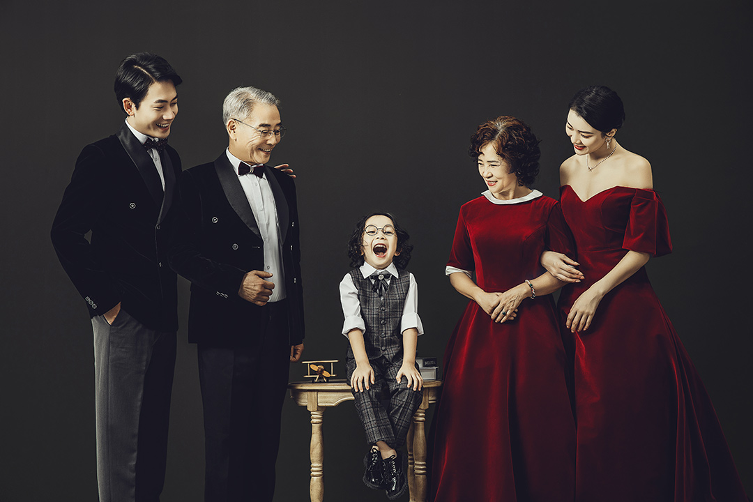 芳华_全家福；亲子照；成都全家福，母子照