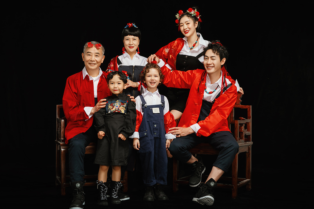 恋家大人_全家福；亲子照；成都全家福；母子照；母女照