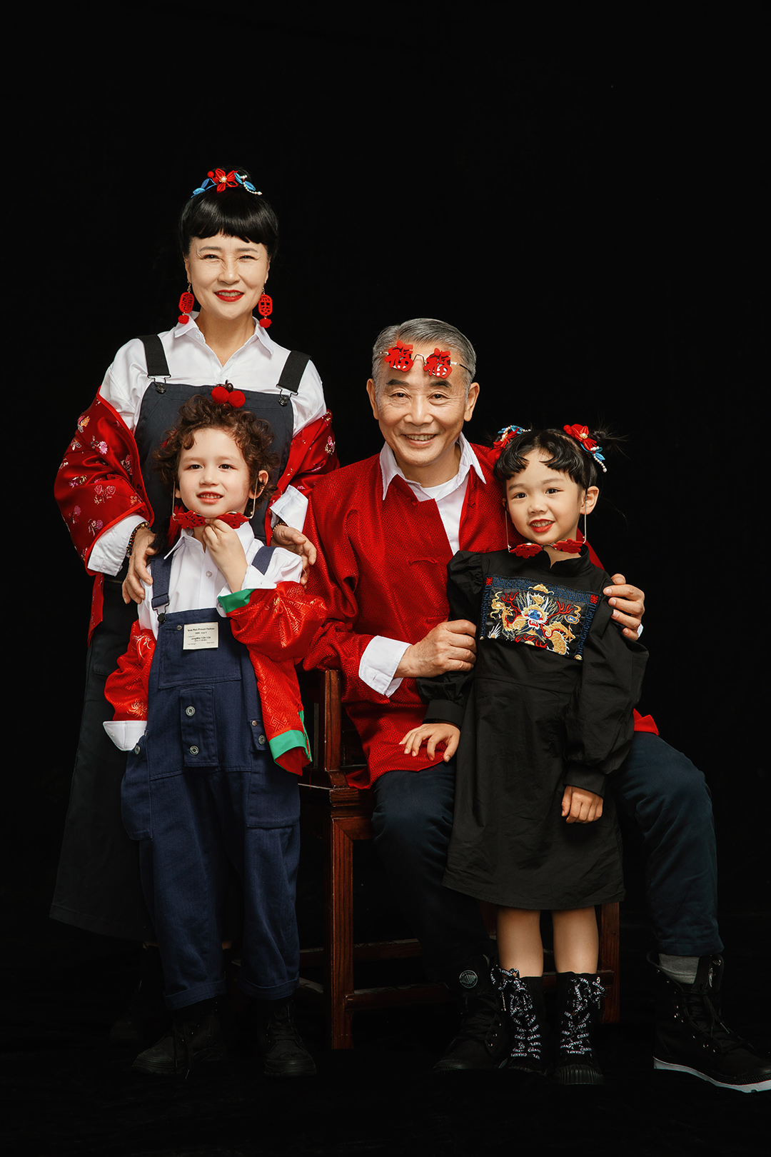 恋家大人_全家福；亲子照；成都全家福；母子照；母女照