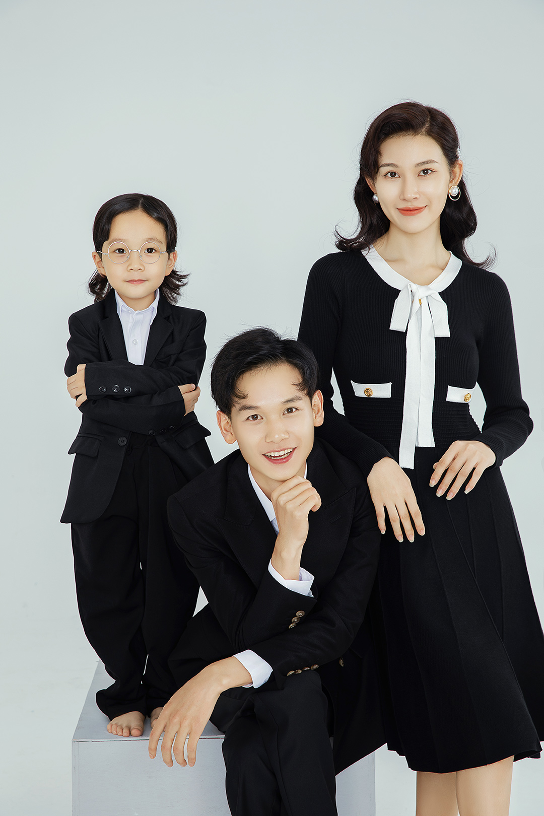 现代艺术照_全家福；亲子照；成都全家福；母子照；母女照