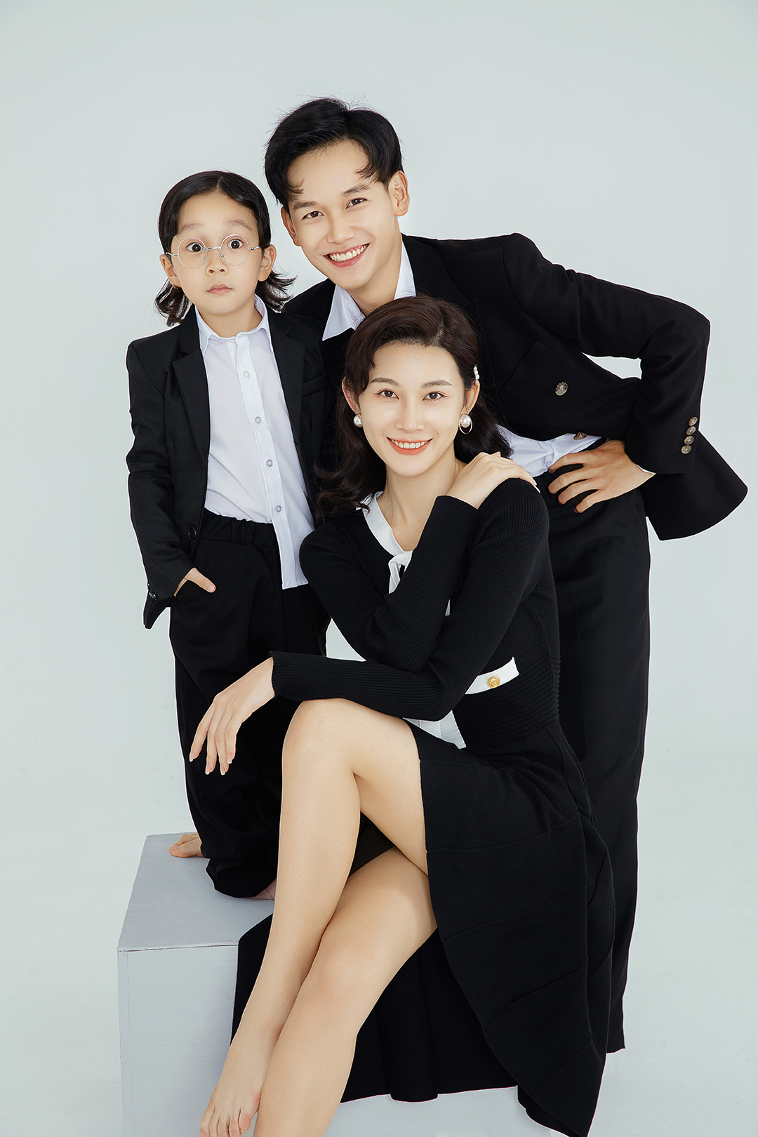 现代艺术照_全家福；亲子照；成都全家福；母子照；母女照