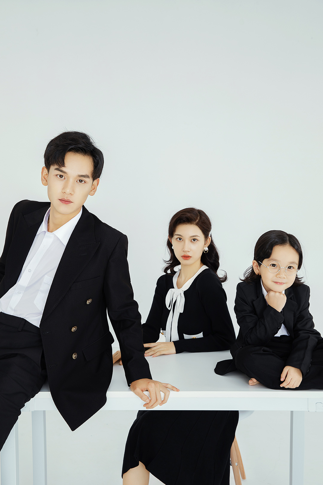 现代艺术照_全家福；亲子照；成都全家福；母子照；母女照