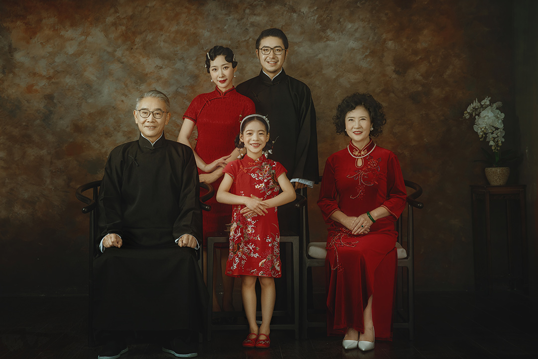 红红火火_成都全全家福；全家福多少钱；亲子照