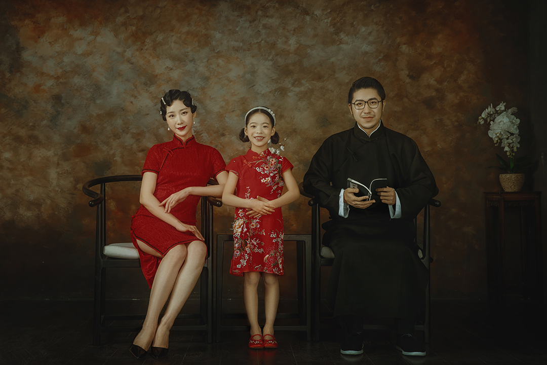 红红火火_成都全全家福；全家福多少钱；亲子照