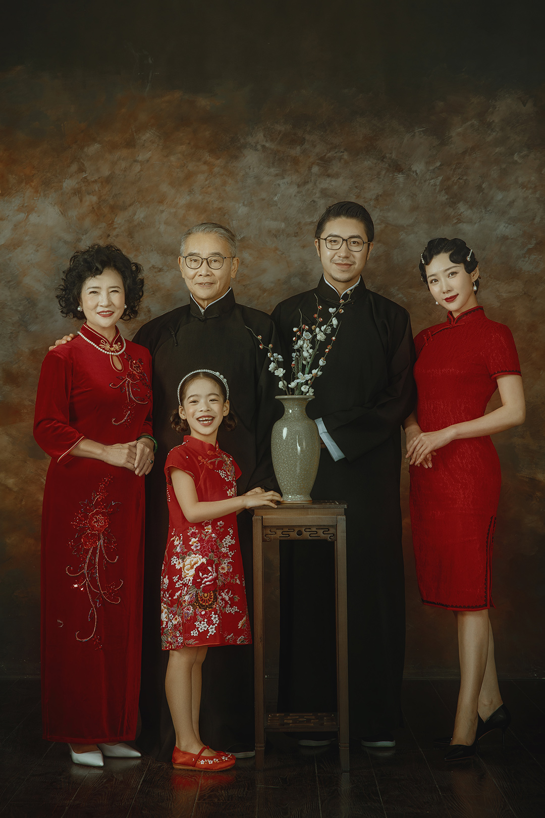 红红火火_成都全全家福；全家福多少钱；亲子照