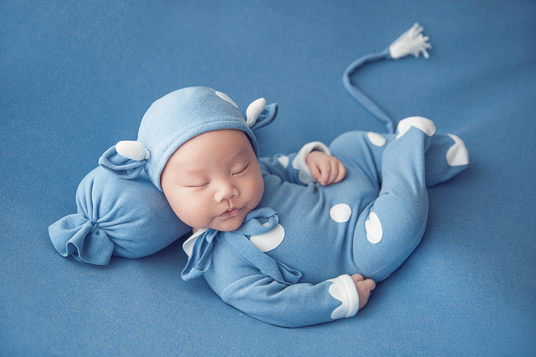 嘟嘟蓝_宝宝照，新生儿照，百天照，