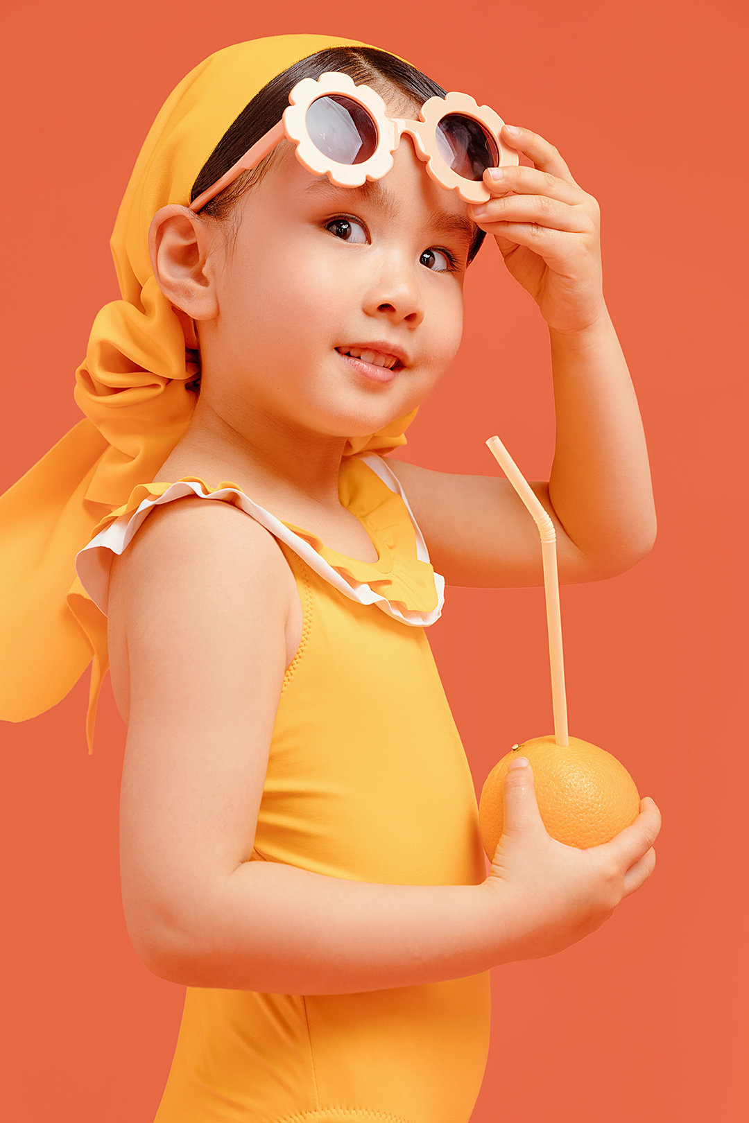 橘子汽水_宝宝照，百天照，儿童照，生日照