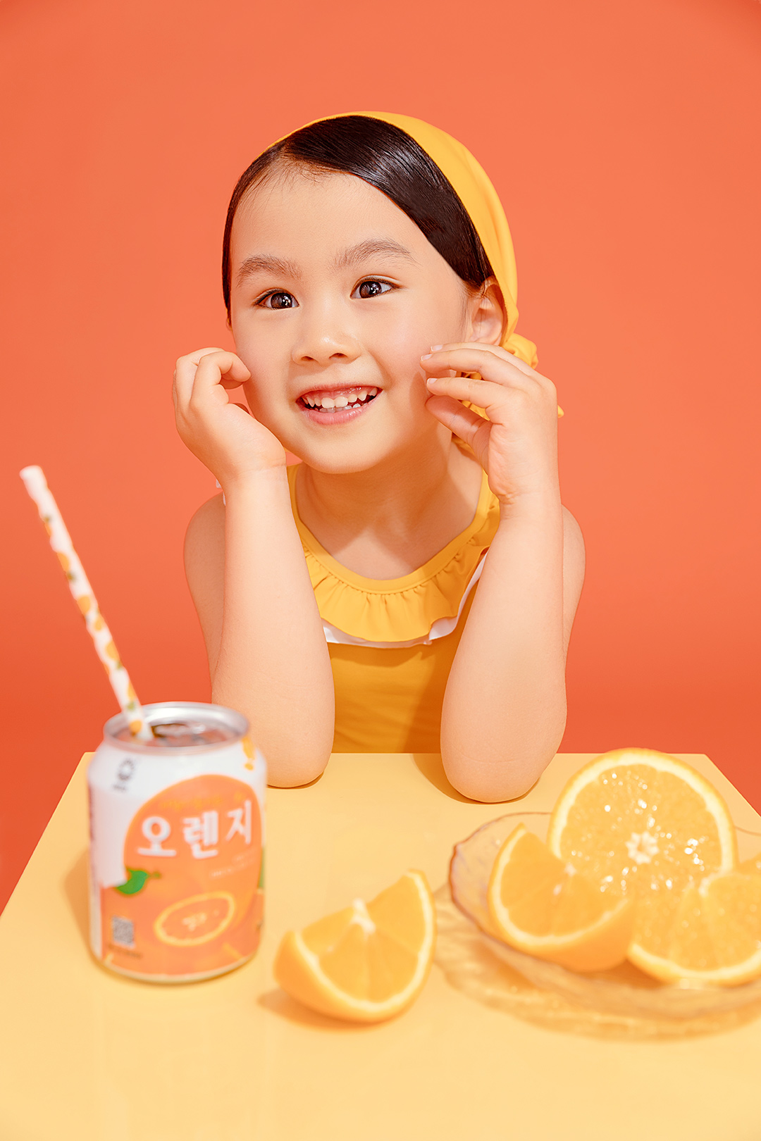 橘子汽水_宝宝照，百天照，儿童照，生日照